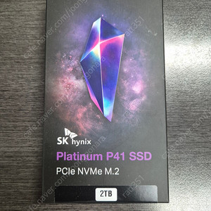 SK하이닉스 Platinum P41 2테라 미개봉 팝니다.