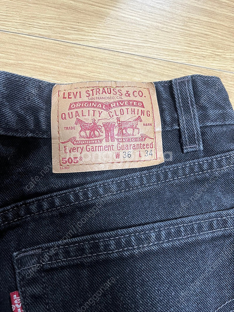 리바이스 505 made in usa 36*34 (실측...--4