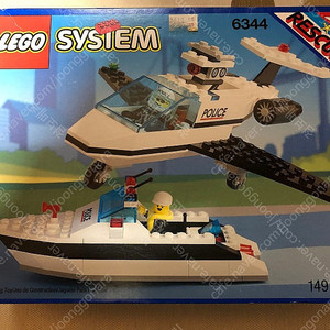 올드레고 시스템 마을시리즈 레고 6344 해양정찰대 미개봉 새제품 판매합니다