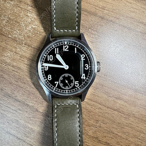 파일럿 매뉴얼 수동식 시계 43mm