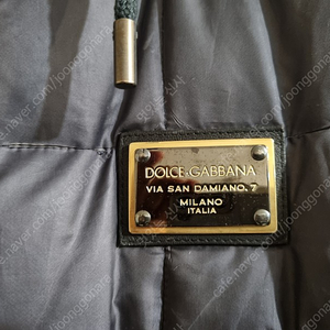 DOLCE &GABBANA 구스양면패딩