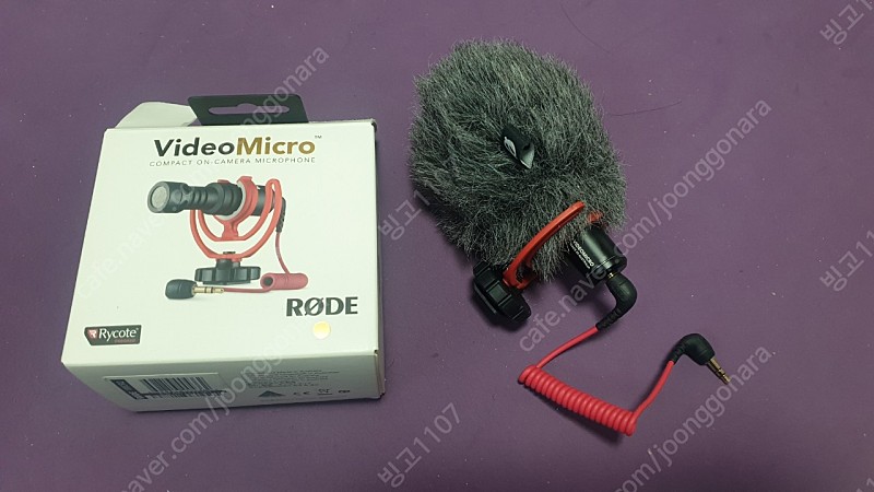 로데 비디오 마이크 rode video micro