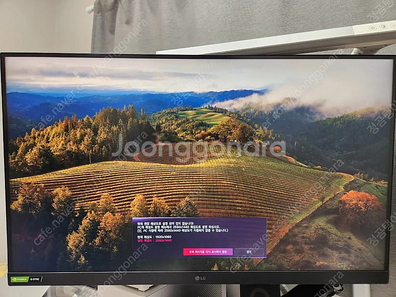 LG 울트라기어 32GP850 모니터 판매합니다--2