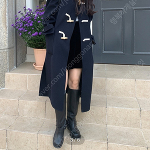 프론트로우 더플코트 Handmade Duffle Coat(네이비)