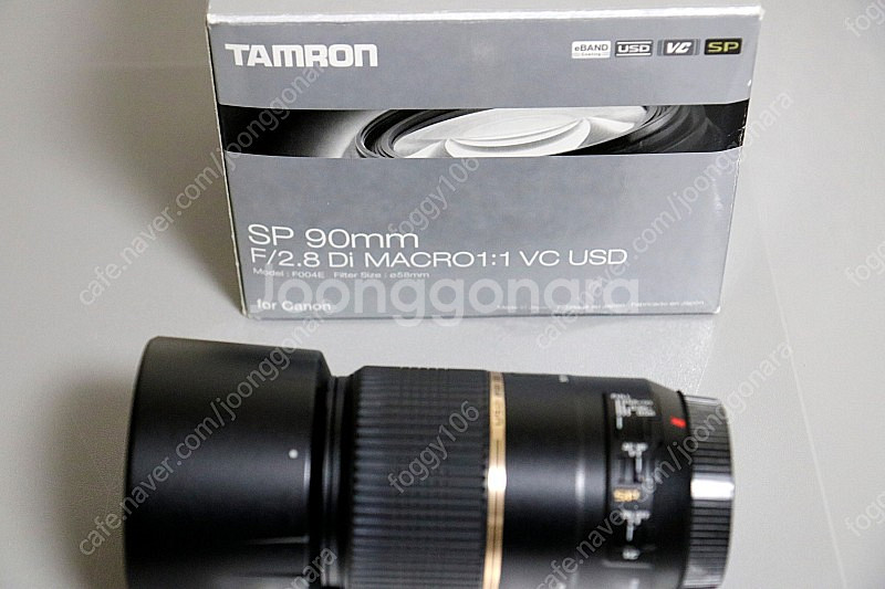탐론 90 마크로렌즈(캐논 마운트) 팝니다--1