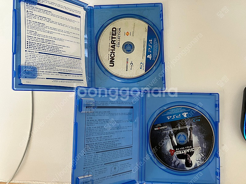 [PS4] 언차티드 네이선 드레이크 콜렉션 + 언차티드 4 팝니다--1