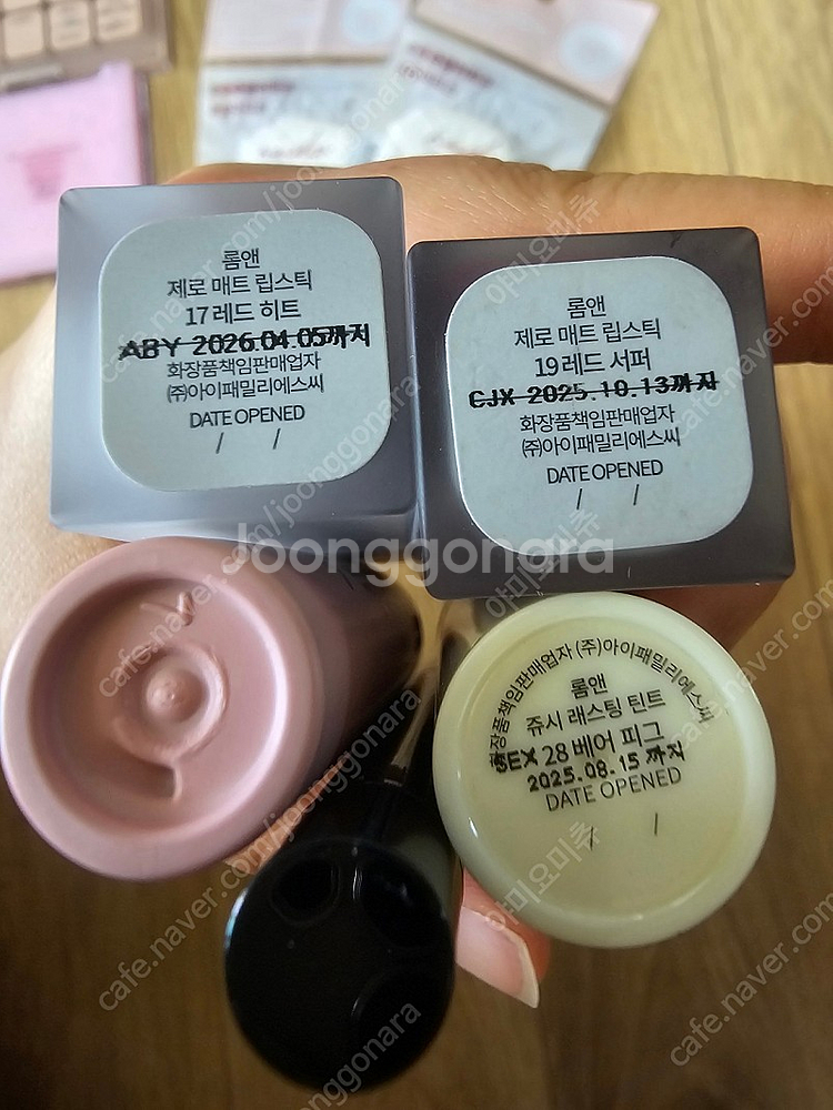 에뛰드 컬 픽스 마스카라/롬앤제로매트립스틱 레드서퍼 레...--1