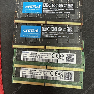 마이크론 Crucial 노트북 DDR5-4800 CL40 16GB *2 처분