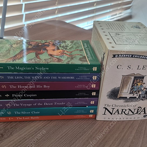 The Chronicles of Narnia Full-Color 7 Books Box Set+ 7 Volume CD Box Set 나디아 연대기 세트