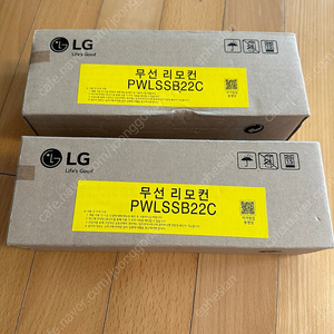 LG 시스템에어컨 리모콘 PWLSSB22C 미개봉 신품