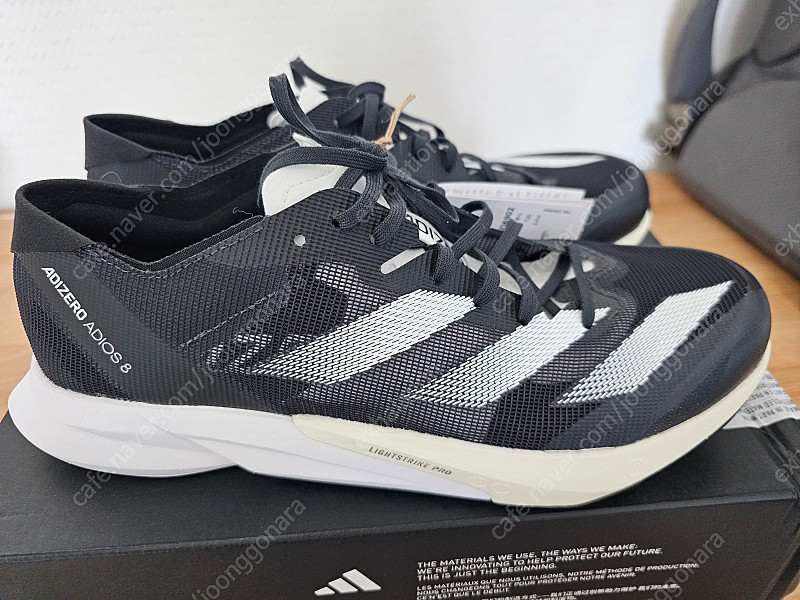 아디다스 아디제로 아디오스 8 러닝화 270mm 이미지
