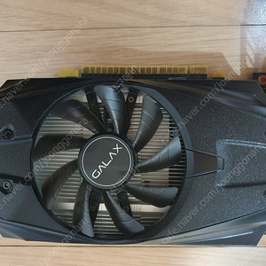 갤럭시 GTX 1050 비디오카드 판매합니다