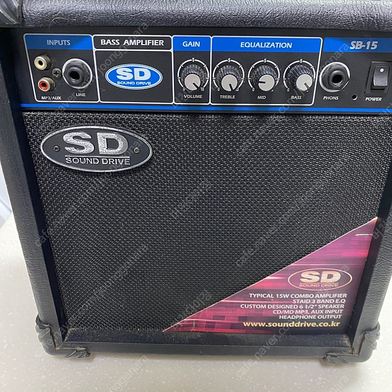SD 사운드드라이브 SG-15 기타 앰프