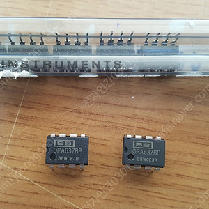 오디오용 및 정밀 계측용 OPAMP IC, OPA637BP 팝니다.