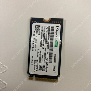 SSD 256GB 2242 - 노트북 적출 제품 - 판매