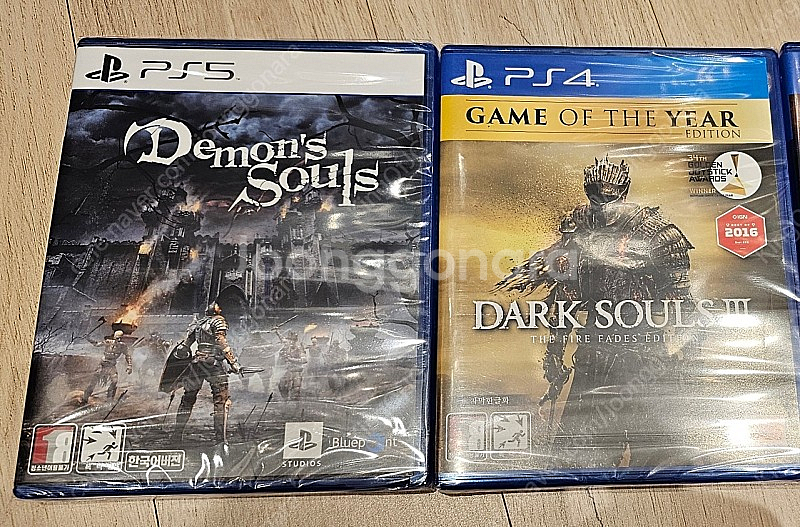 미개봉)ps4다크소울3고티, ps5데몬즈소울 팝니다.--0
