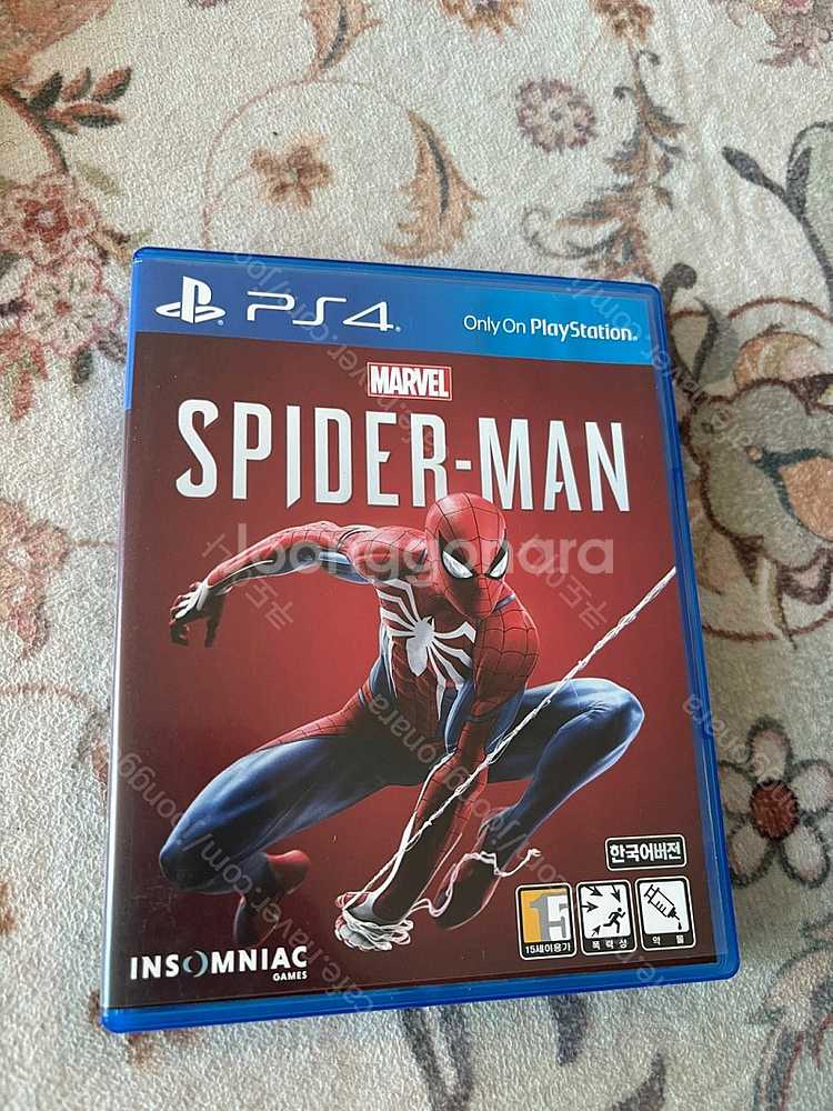 PS4 스파이더맨 팝니다.--0