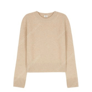 식스앤어하프 LOLO SWEATER - BEIGE S사이즈