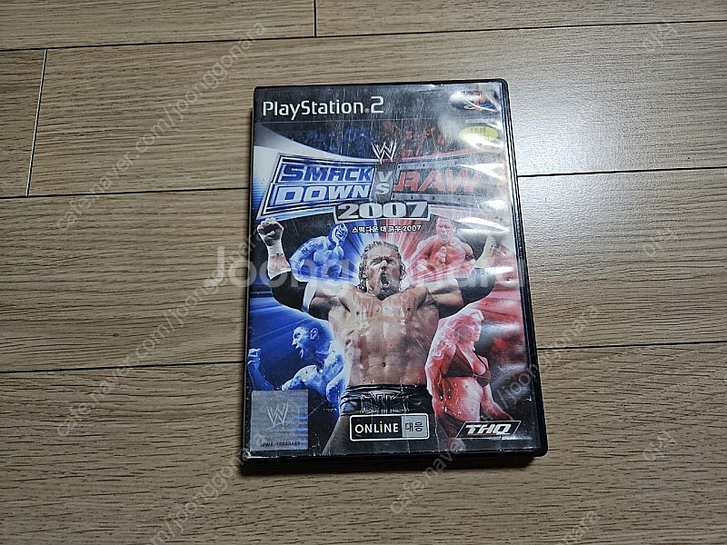 PS2 플스2 스맥다운 대 로우 2007--0