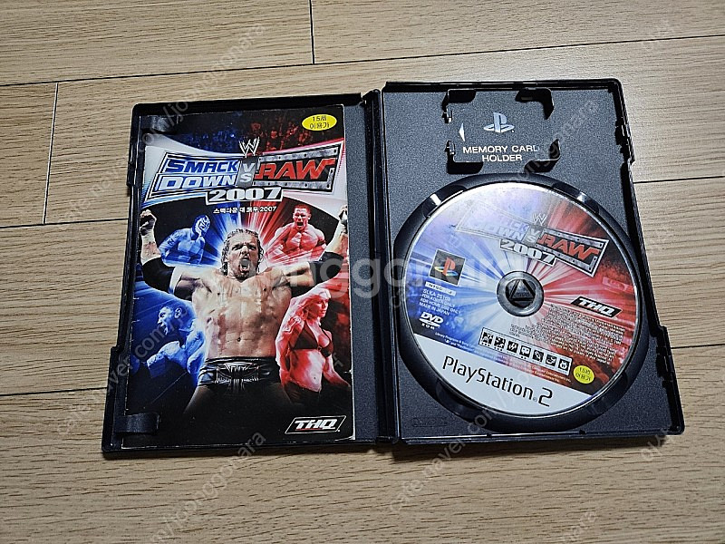 PS2 플스2 스맥다운 대 로우 2007--1
