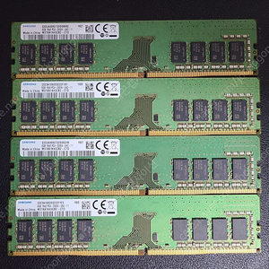 삼성전자 DDR4 8GB 램 PC4-2666V 4개