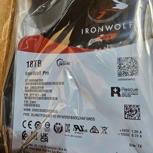 seagate ironwolf pro 18tb 하드디스크