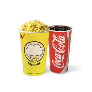 CGV 스몰세트 (팝콘M1+탄산M1) 2500원 구매권