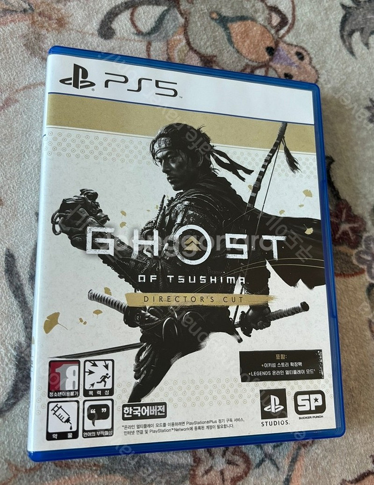 PS5 고스트오브쓰시마 디렉터스컷 팝니다.--0