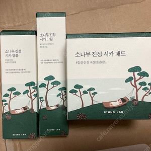 라운드랩 소나무 진정 앰플/크림/패드