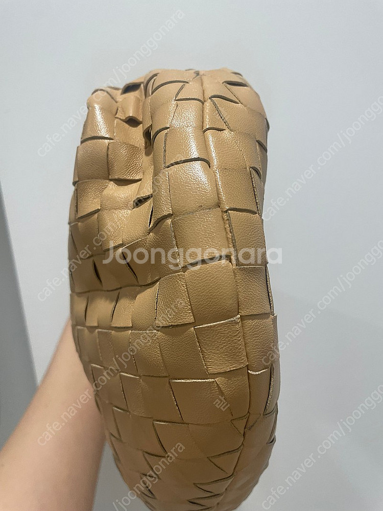 보테가베네타 조디백 미니 아몬드색상--5