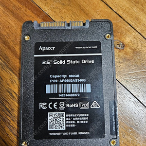 Apacer PANTHER AS340 960GB 산업용 SSD