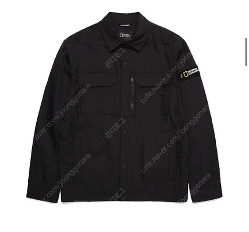 새상품) 남성 내셔널지오그래픽 셔츠형 자켓