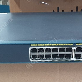 [중고제품] Cisco C2960S-24PS-L GIGA HUB 24PORT