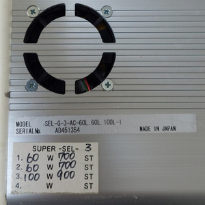 AI SEL-GX-6-AC-300L , SEL-G-3-AC-60L (각 재고2대씩)