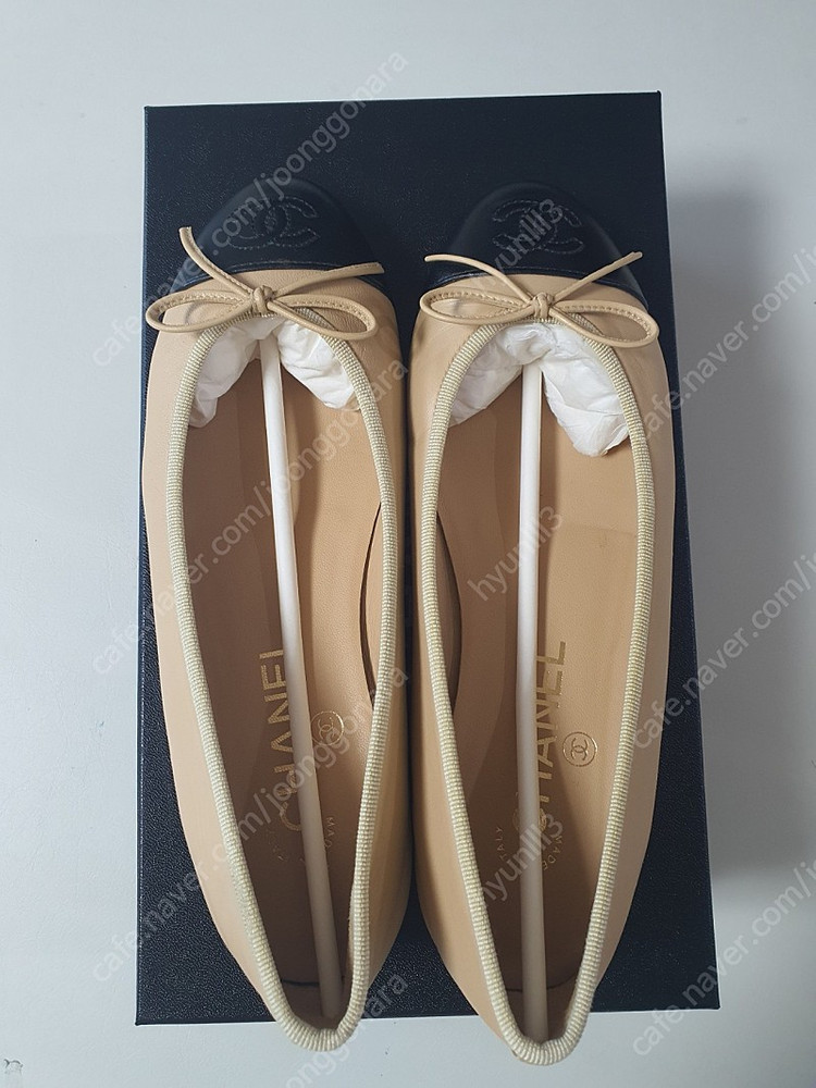 샤넬 발레리나 플랫 36.5--1