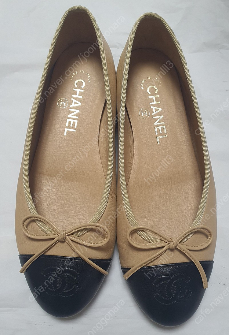 샤넬 발레리나 플랫 36.5--6