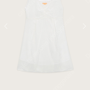 시눈 Lace Sleeveless Dress (White)