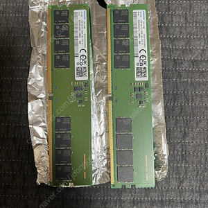 삼성램 DDR5 5600 16GB X 2