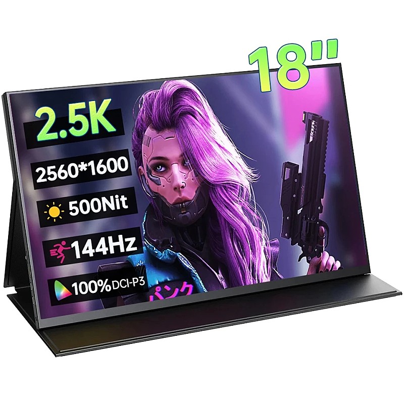 18인치 포터블 모니터팝니다 2.5K 144Hz