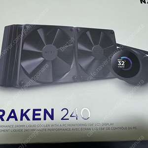 NZXT KRAKEN 240 크라켄 240 수랭쿨러 (2/3수령후 한달정도 사용)