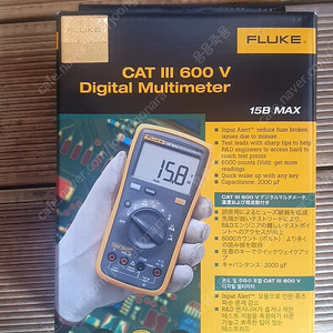 새제품) FLUKE 15B MAX 멀티미터