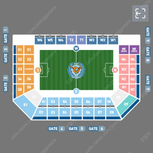 4/7 대구FCvsFV서울 N4구역(1층)2연석판매헤요