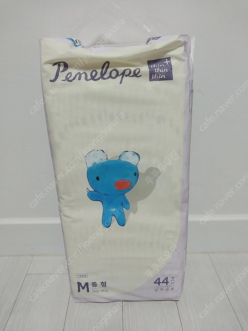 페넬로페 씬씬씬 플러스 M 5-9kg 44매 남녀공용 아기기저귀 1팩 11000