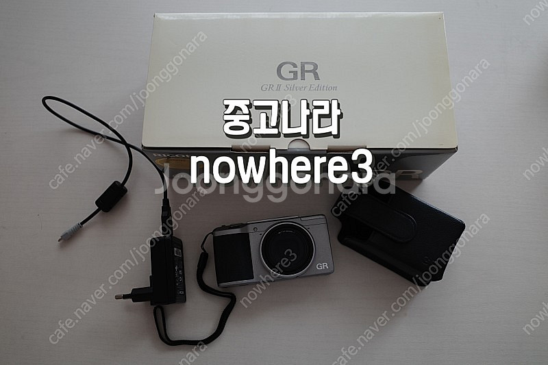 리코 gr2 실버 에디션 한정판 판매합니다--0