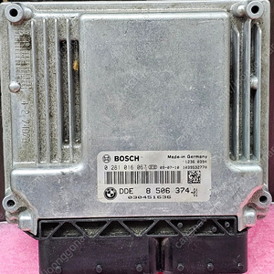 (중고) BMW 중고 ECU (구매전전화필수) DDE 8 506 374 / 8506374-01