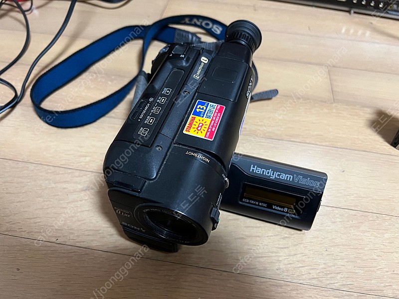 소니 아날로그 레트로 캠코더 8mm 비디오카메라 재생용 수리용 CCD-TRV16