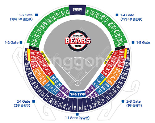 4월 10일(수) 한화이글스 vs 두산베어스중앙 네이비...--0