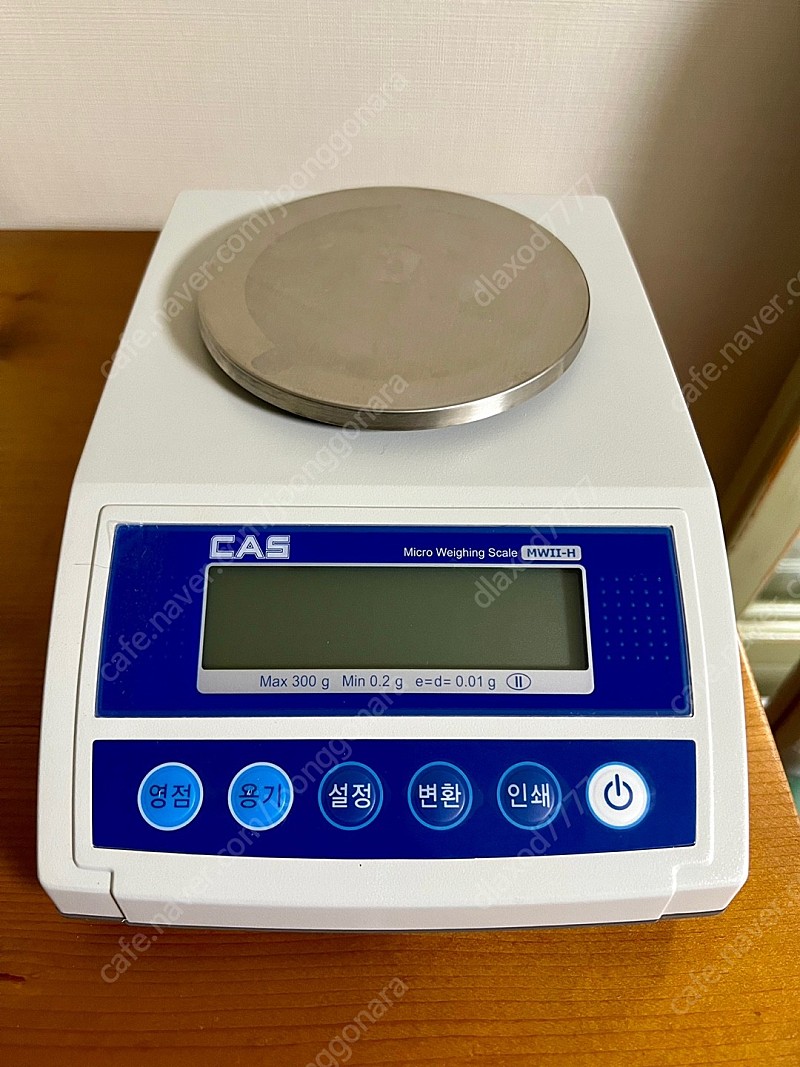 CAS 카스 전자저울 MWII-300H 300g(0.01g) 팝니다