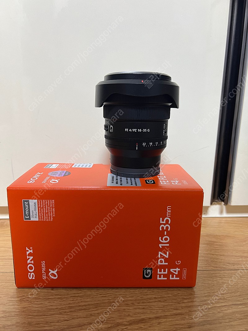 Sony 1635g 판매합니다 (fe pz 16-35mm f4 g 1635g 1635pz)