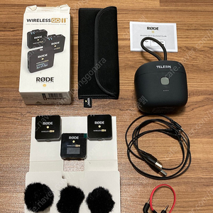 로데 와이어리스 고2 무선마이크 + 충전케이스 rode wireless go2